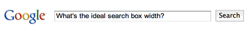 理想的搜索框宽度是27个英语字符 10个提高网站可用性的经验指南